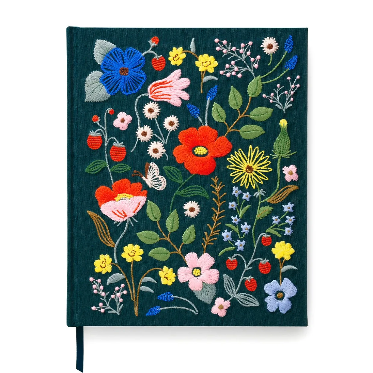 Embroidered Fabric Sketchbook