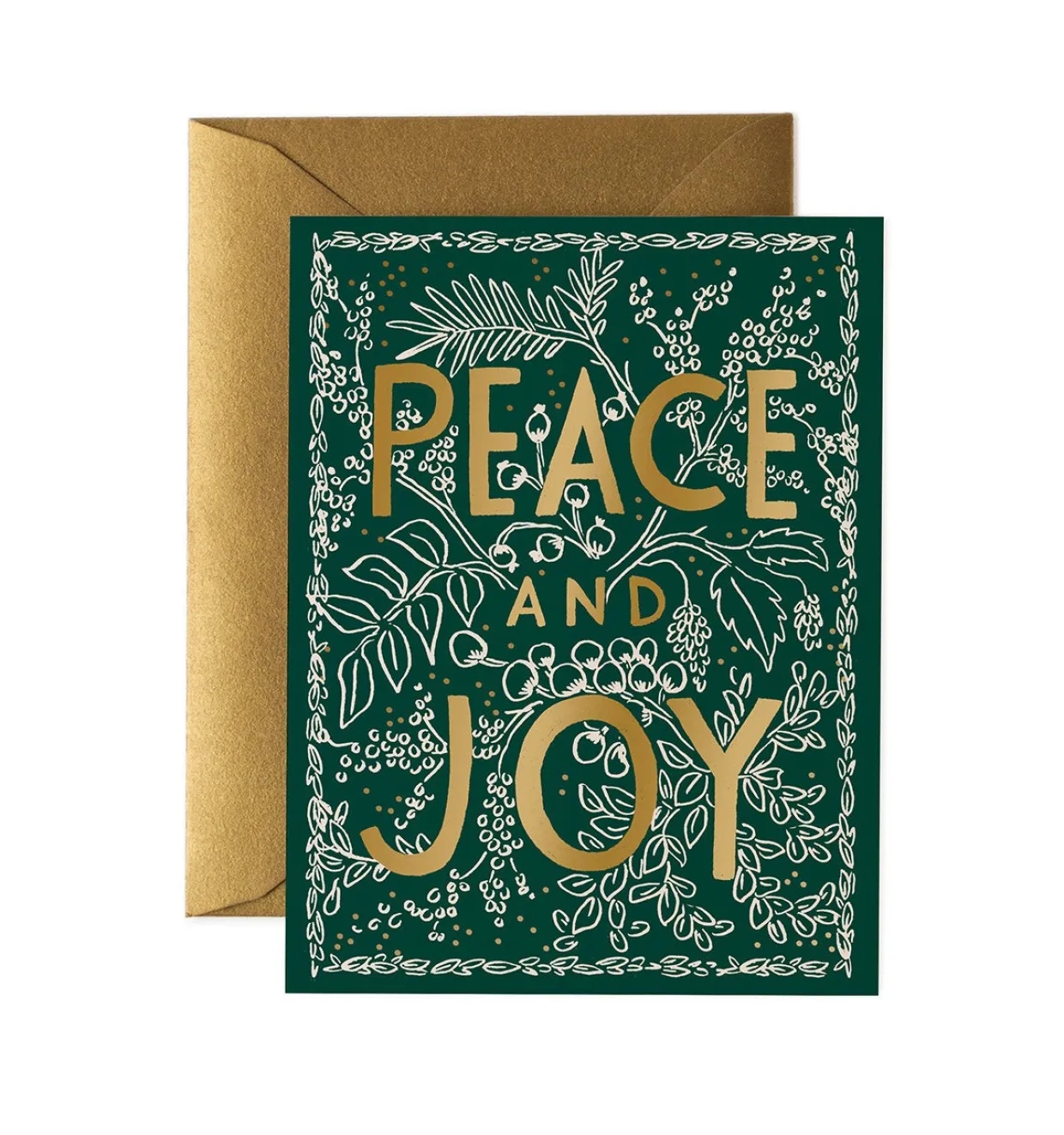 Evergreen Peace Greeting Card