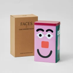 Faces Coffee Storage Tin