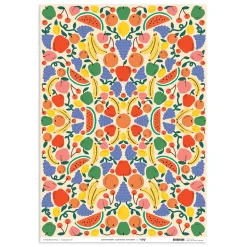 Fruit Cocktail Wrapping Sheet