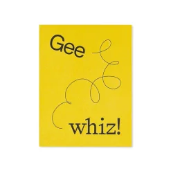 Gee Whiz Greeting Card