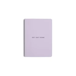 Get Shit Done Minimal Notebook A6