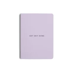Get Shit Done Minimal Notebook A5