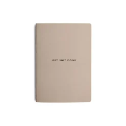Get Shit Done Minimal Notebook A5