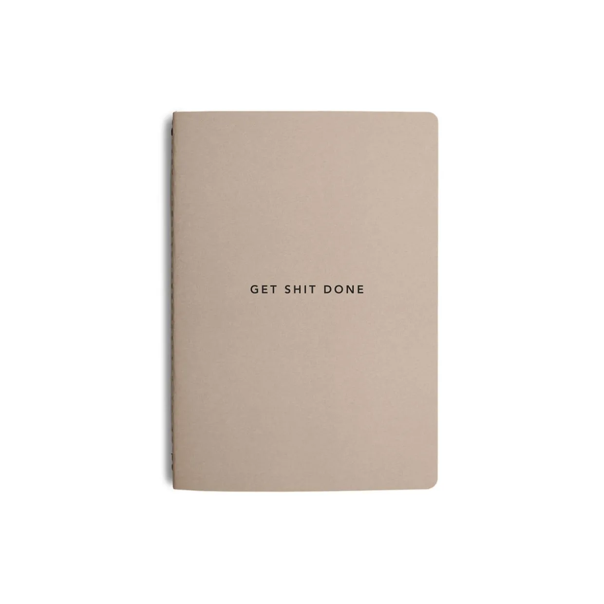 Get Shit Done Minimal Notebook A5