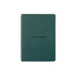 Get Shit Done Minimal Notebook A5