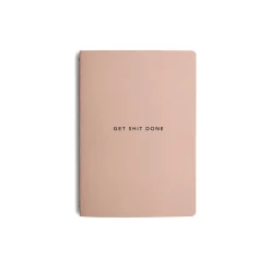 Get Shit Done Minimal Notebook A5