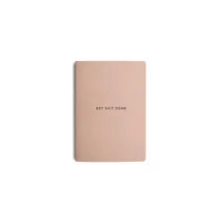 Get Shit Done Minimal Notebook A6