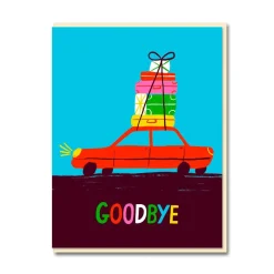 Goodbye Greeting Card