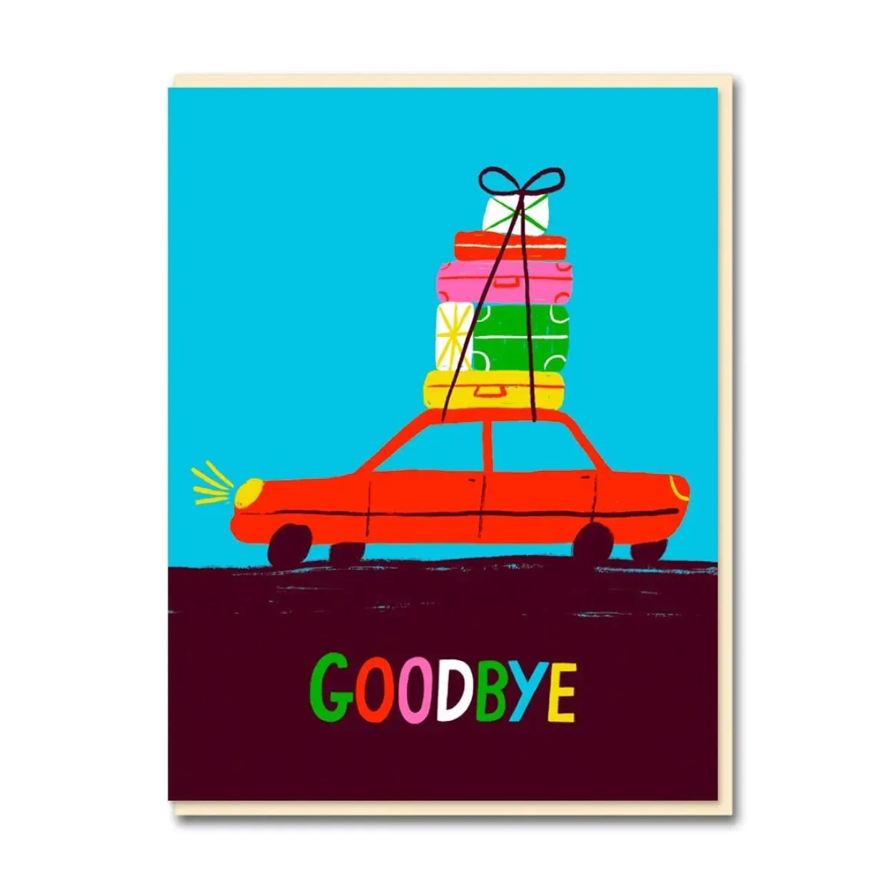 Goodbye Greeting Card