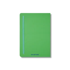 Green Any Day Notebook Plain A5