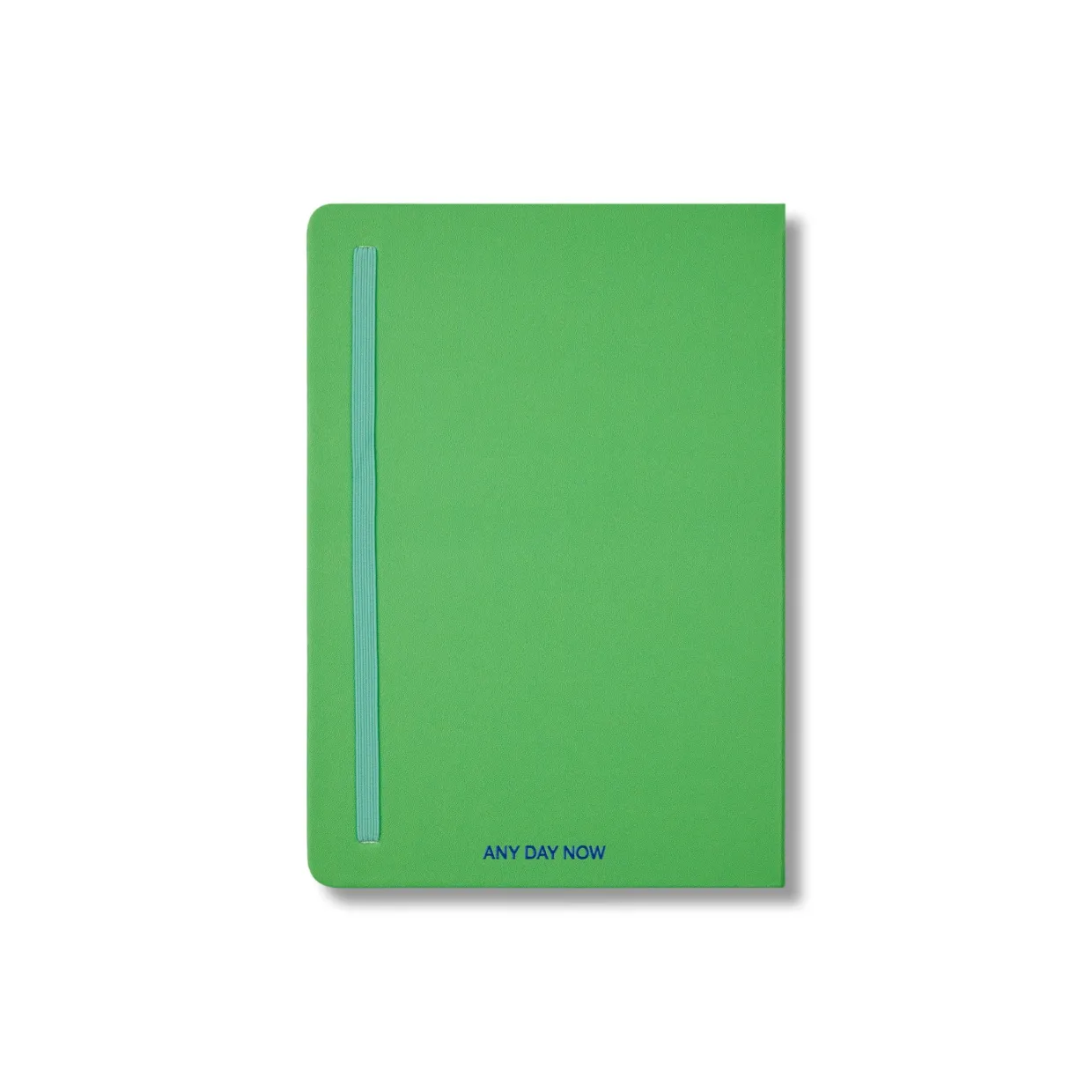 Green Any Day Notebook Plain A5