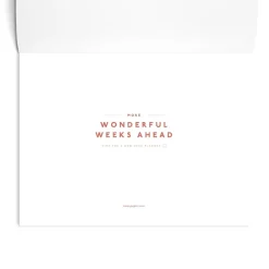 Growth Weekly Desk Planner A5