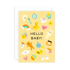 Hello Baby Greeting Card