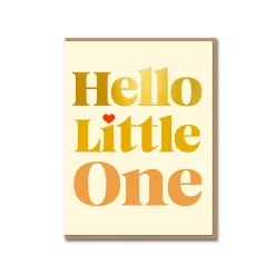 Hello Little One Greeting Card