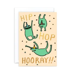 Hip Hop Hooray Greeting Card