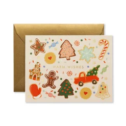 Holiday Cookies Greeting Card