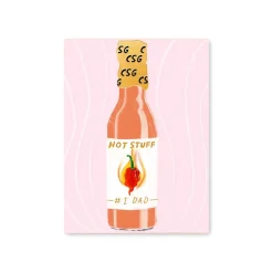 Hot Sauce Greeting Card