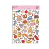 Illustrated Scrapbooking Sticker Sheet Large