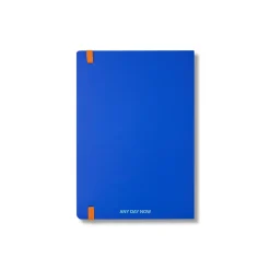 Indigo Open Bound Notebook Dot Grid A5