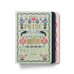 Jane Austen Stitched Notebook Set