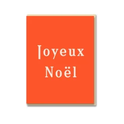 Joyeux Noel Greeting Card