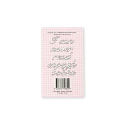 Library Card Reading Memo Pad