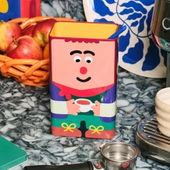 Lil Guy and Coffee Storage Tin