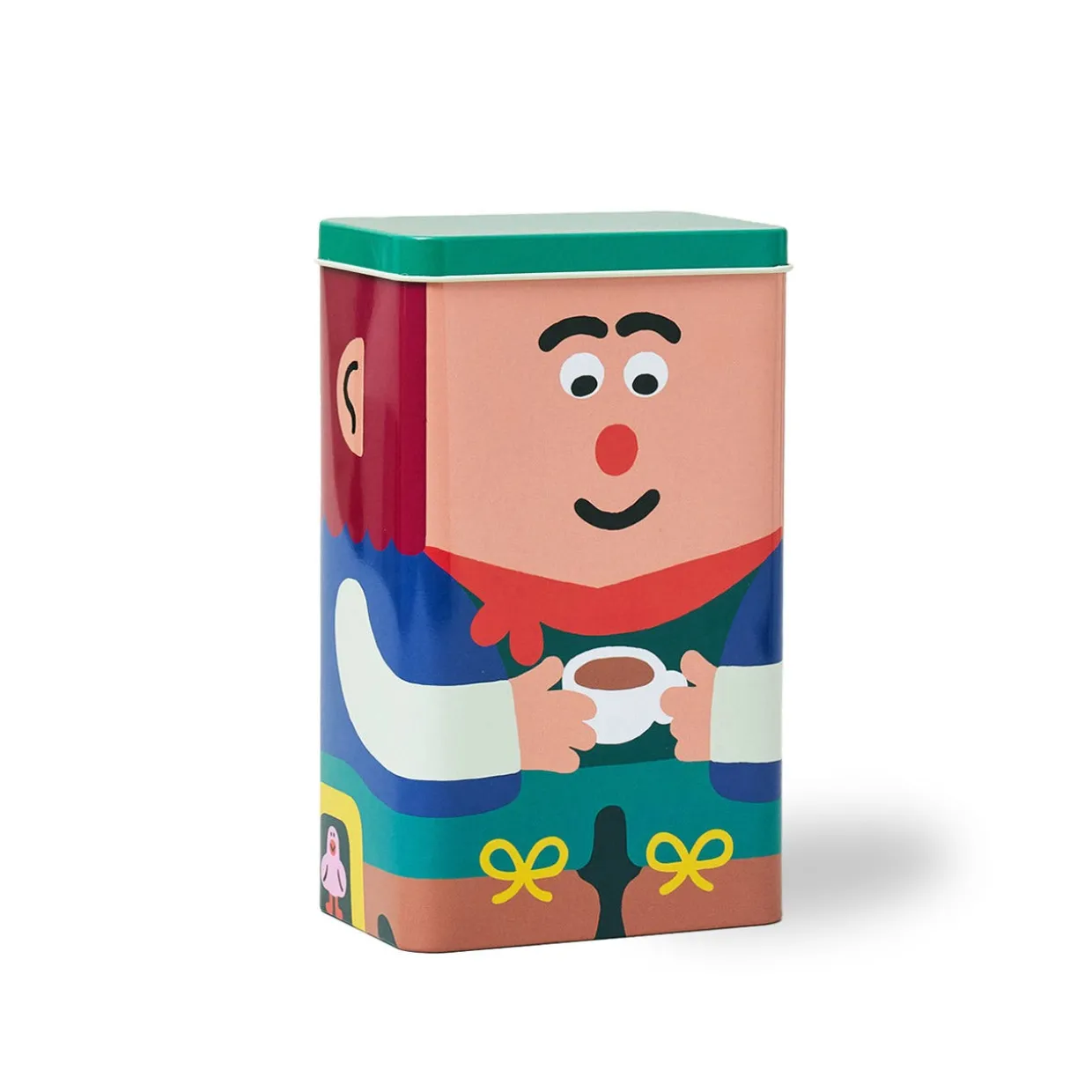 Lil Guy and Coffee Storage Tin