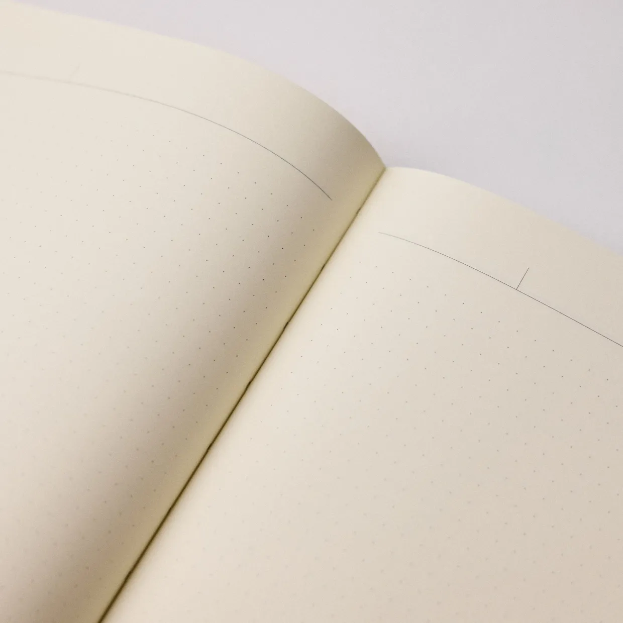 Linen Bound Notebook Dot Grid A5