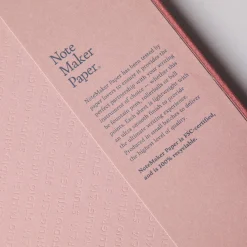 Linen Bound Notebook Dot Grid A5