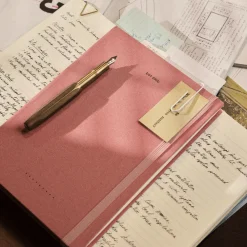 Linen Bound Notebook Dot Grid A5