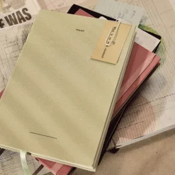 Linen Bound Notebook Ruled A5
