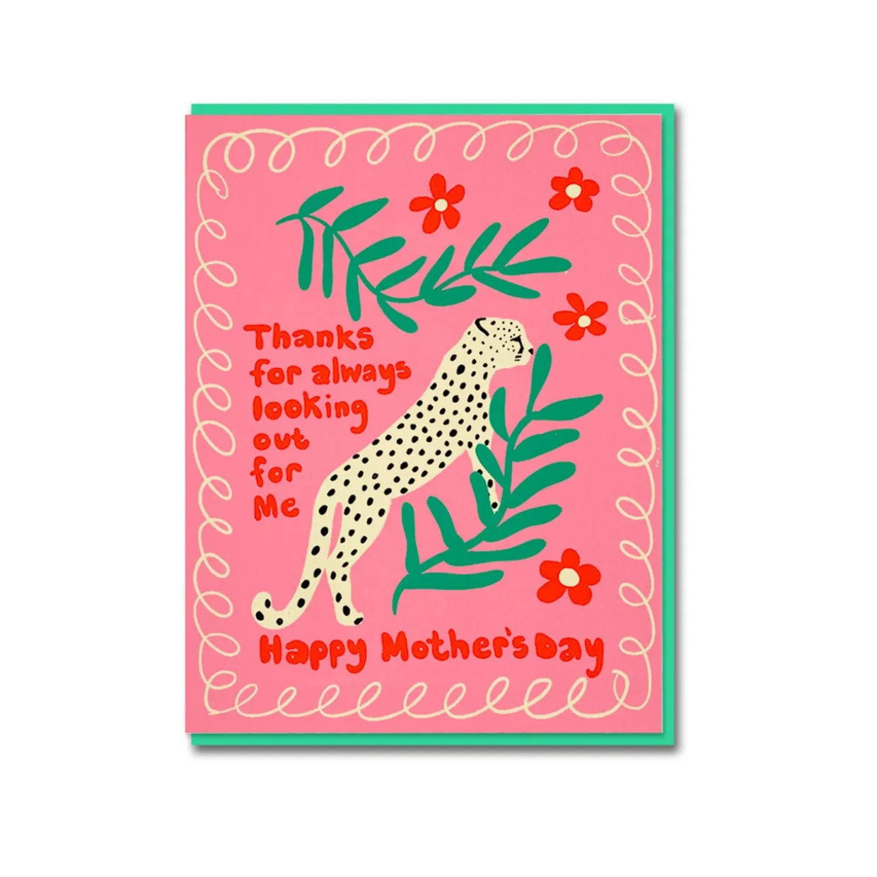 Looking Out Mum Greeting Card