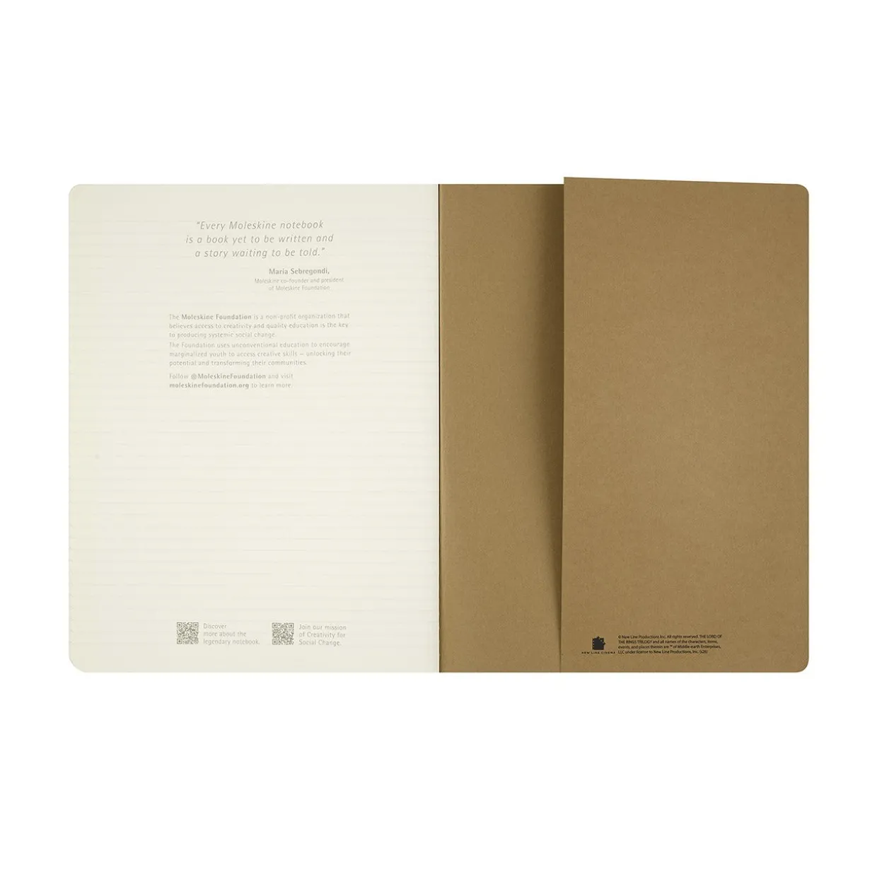 Lord of the Rings Cahier Notebook Set Extra Large