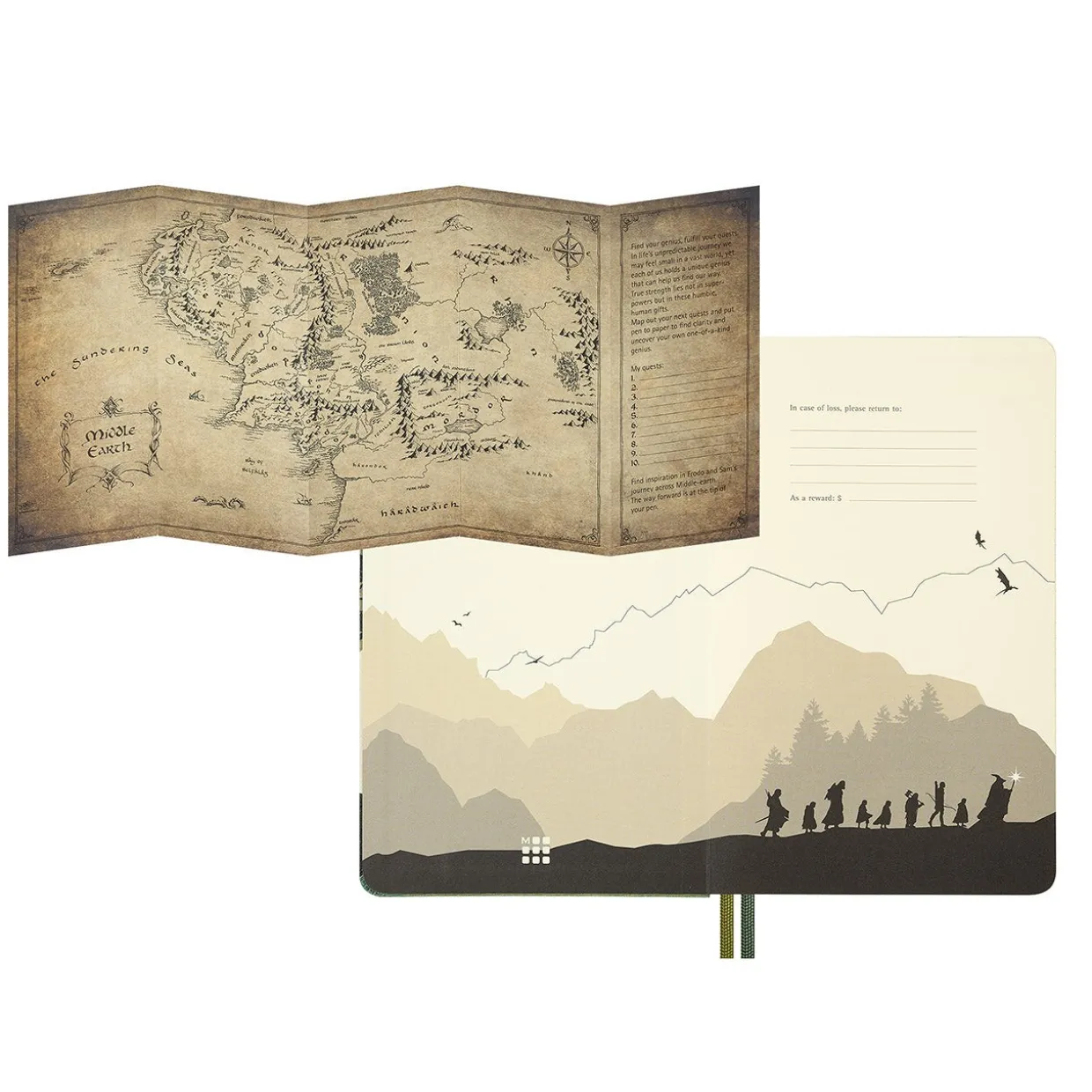 2027 Lord of the Rings Daily Hard Cover Diary Large