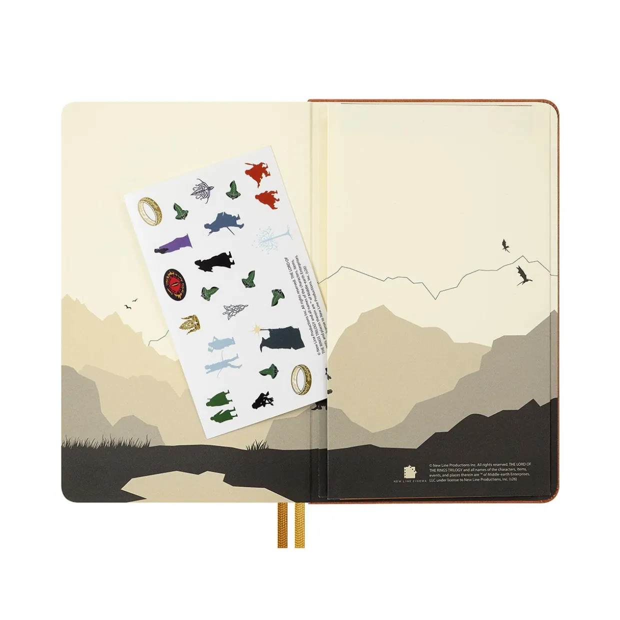 Lord of the Rings Frodo and Sam Notebook Large