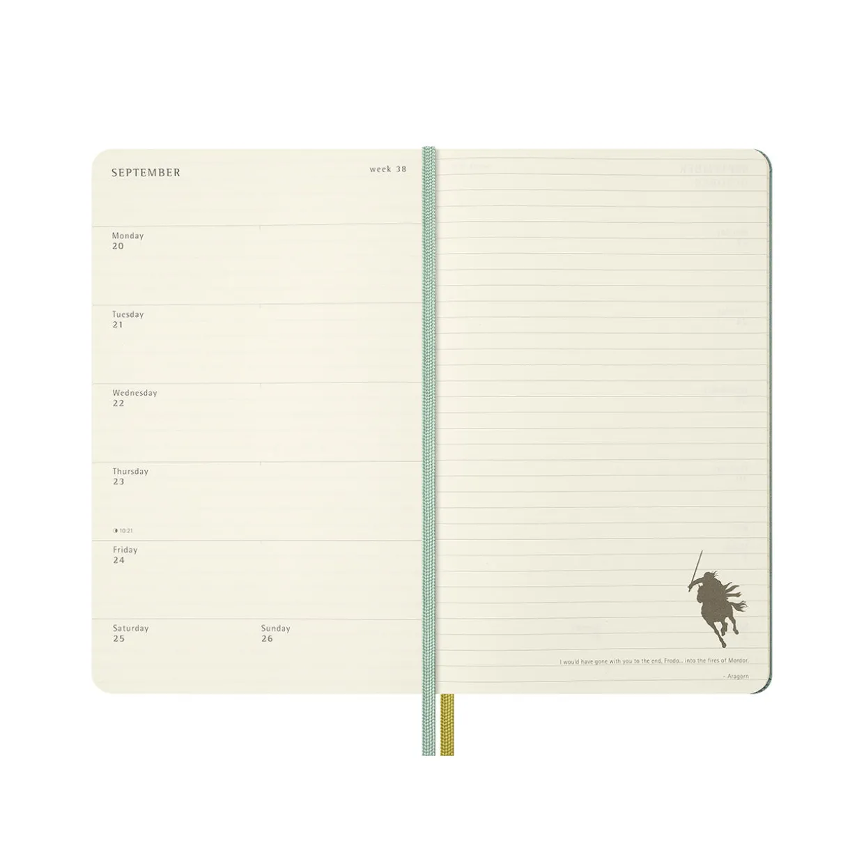 2026-27 Lord of the Rings 18 Month Weekly Notebook Hard Cover Diary Large