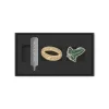 Lord of the Rings Ring and Leaf Pin Bundle Set of 2