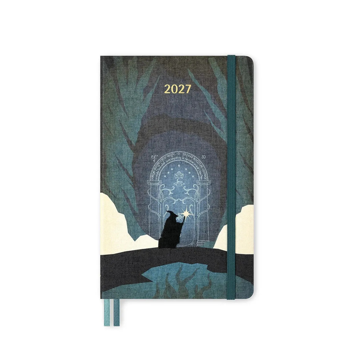2027 Lord of the Rings Weekly Notebook Hard Cover Diary Large