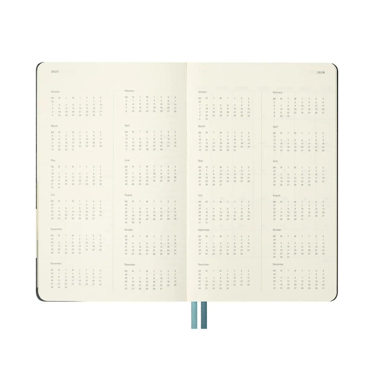 2027 Lord of the Rings Weekly Notebook Hard Cover Diary Large