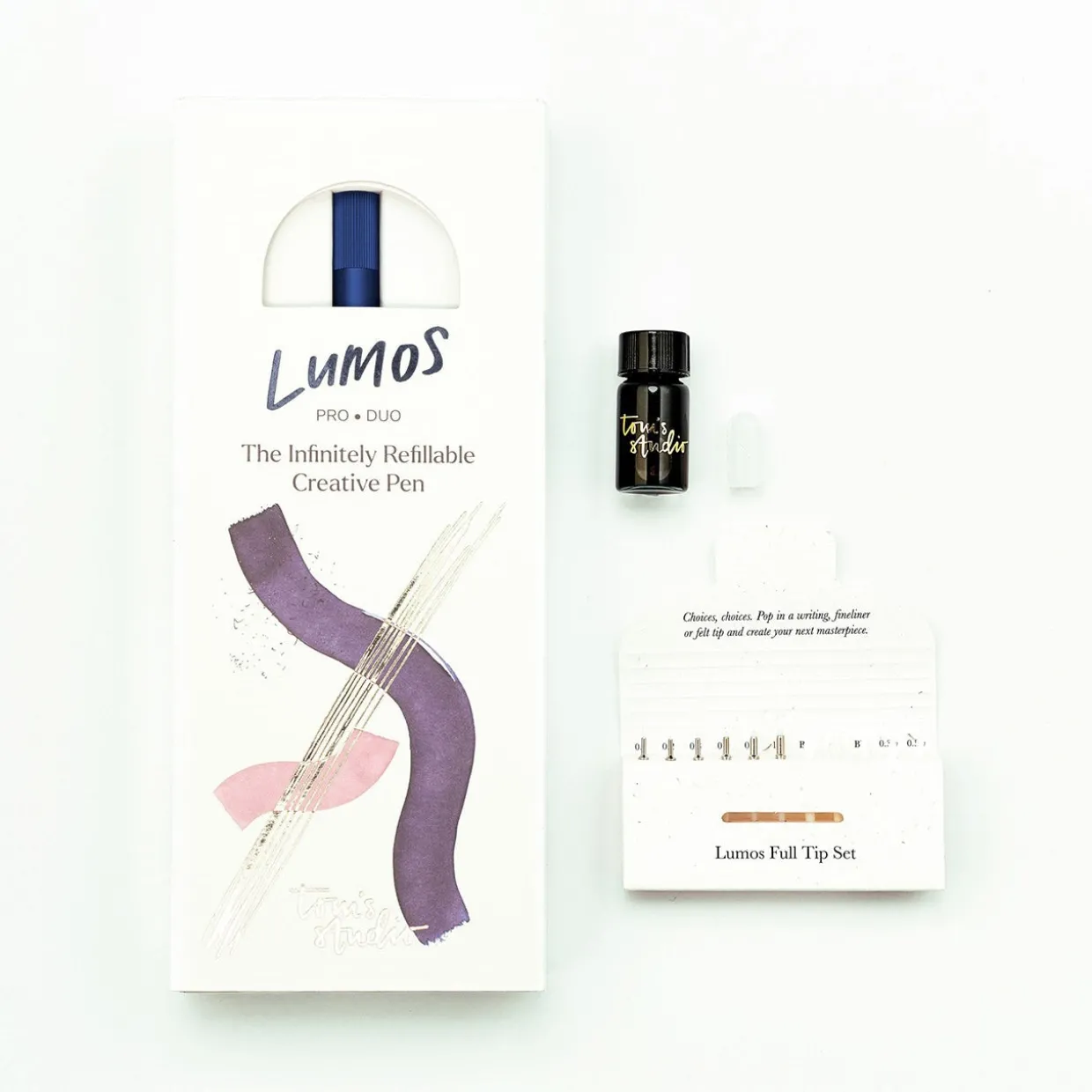 Lumos Pro Refillable Multi-Tip Pen