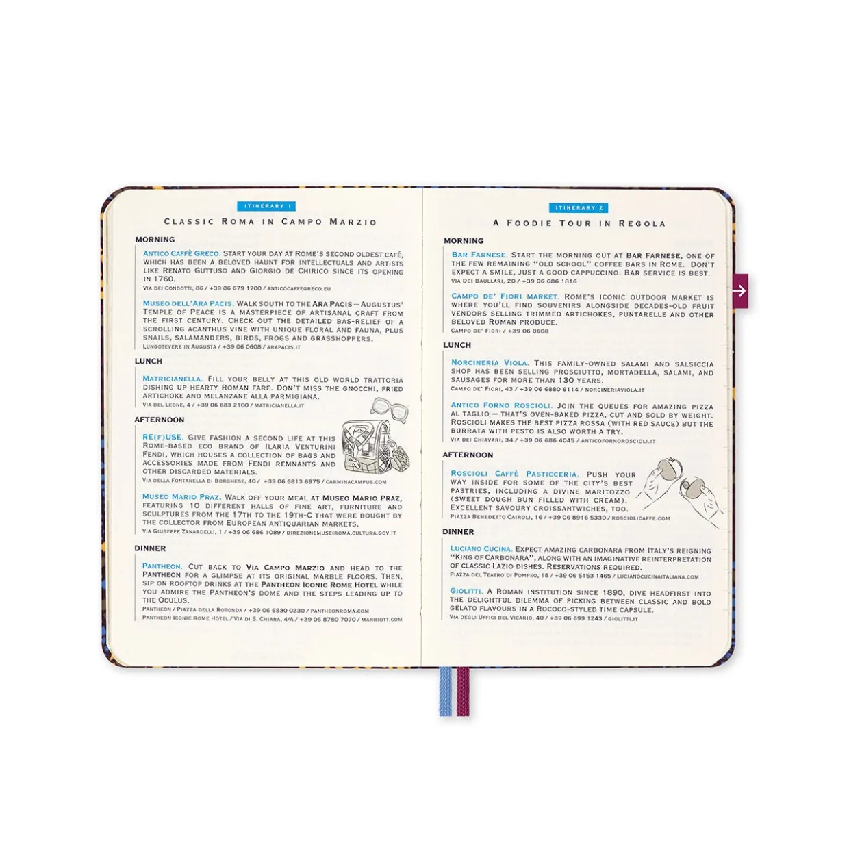 LUXE City Travel Notebook Rome