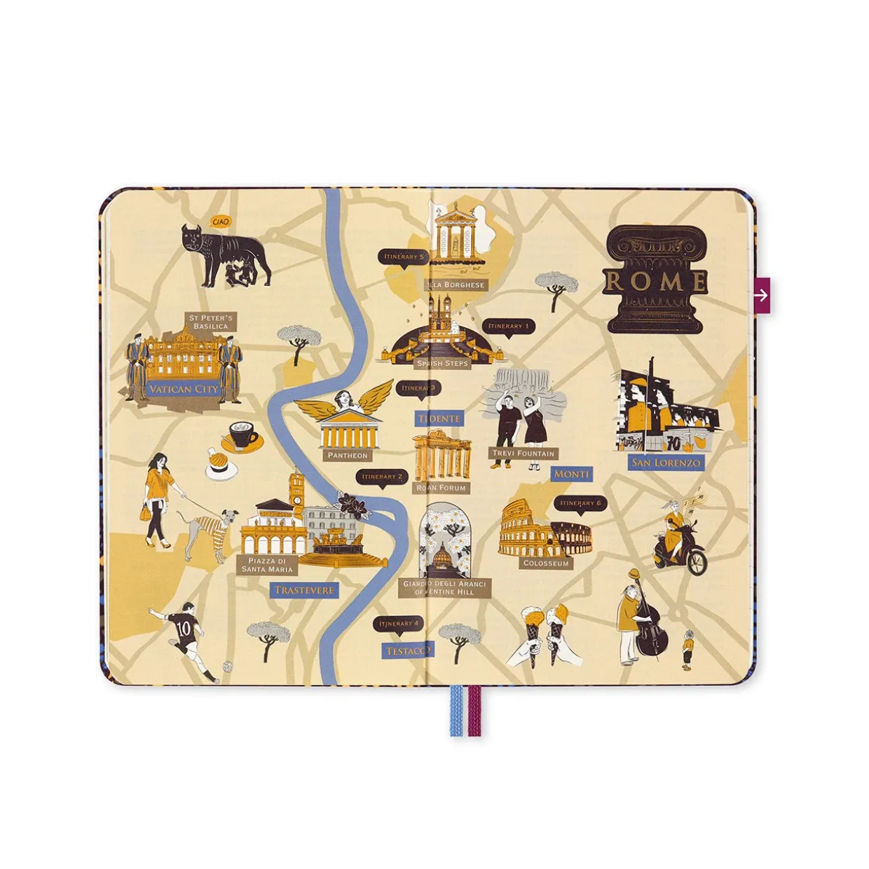 LUXE City Travel Notebook Rome