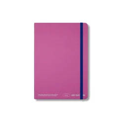 Magenta Any Day Notebook Plain A5