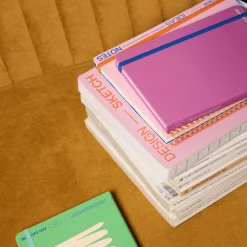Magenta Any Day Notebook Plain A5