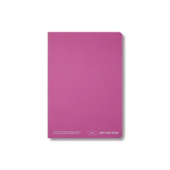 Magenta Any Day Notebook Plain A5