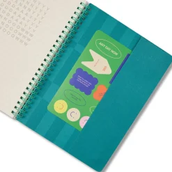 Magenta Spiral Notebook Ruled A5