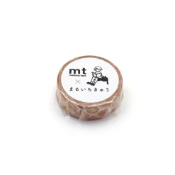 Maruchikyu Cookie Stripe Washi Tape Single Roll
