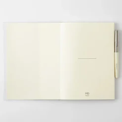 MD Notebook Transparent Cover A6